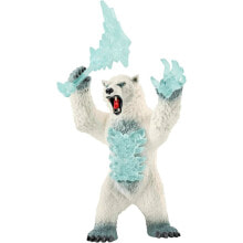 SCHLEICH Eldrador Creatures Blizzard Bear With Weapon 42510