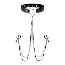 Sex & Mischief - Amor Collar with Nipple Clamps