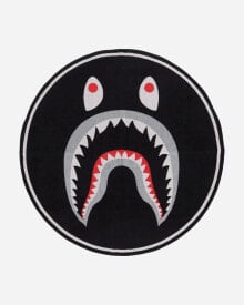 Shark Floor Rug Black