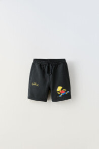 The simpsons ™ matt groening plush bermuda shorts