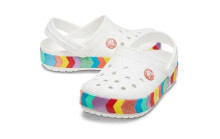 Сабо CROCS Crocband Chevron Beaded Clog K купить онлайн