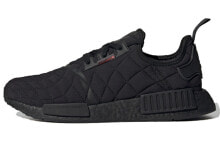 adidas originals NMD_R1 防滑耐磨 低帮 运动休闲鞋 男款 标准黑 / Кроссовки Adidas originals NMD_R1 FV1731