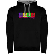 KRUSKIS Happy Pedal Dancing Two-Colour Hoodie