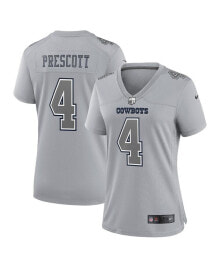 Nike women's Dak Prescott Gray Dallas Cowboys Atmosphere Fashion Game Jersey