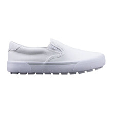 Lugz Delta WDELTC-1523 Womens White Canvas Slip On Lifestyle Sneakers Shoes