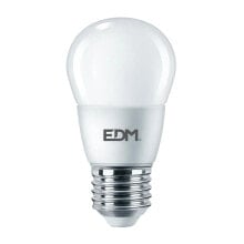 EDM E27 7W 806 Lumen 6500K Spherical Bulb