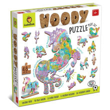 LUDATTICA Woody The Enchanted Unicorn Puzzle
