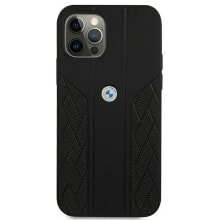 BMW Bmhcp12Lrsppk iPhone 12 Pro Max 6.7 Leather Curve Perforate phone case