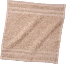 Handtuch aus Frottee beige 100 % Bio-Baumwolle GOTS-zertifiziert, 1 St