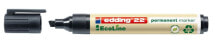 Маркеры Edding 22 EcoLine перманентная маркер Черный Скошенный наконечник 4-22001