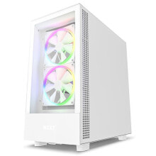 Купить компьютерные корпуса для игровых ПК NZXT: NZXT H5 Elite RGB Midi-Tower - weiß