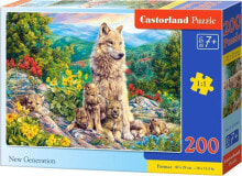 Пазл для детей Castorland Puzzle 200 New Generation CASTOR