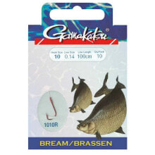 GAMAKATSU Booklet Bream 1010R Tied Hook 0.120 mm