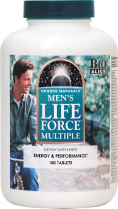 Витаминно-минеральные комплексы Source Naturals Men's Life Force Multiple Мужской комплекс для повышения мужского либидо, энергии и производительности 180 таблеток