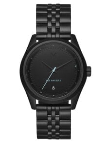 Мужские наручные часы с браслетом Мужские наручные часы с черным браслетом MVMT D-TC01-BB Rise Oat Mens 39 mm 10ATM