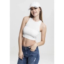 URBAN CLASSICS Rib Crop Top short sleeve T-shirt