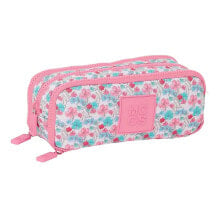 SAFTA Moos Flores Drop-Down Triple pencil case