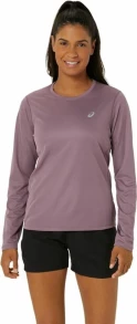 Women’s Long Sleeve Shirt Asics Core Ls Top Pink Plum