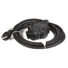 Power and grounding cables for cars