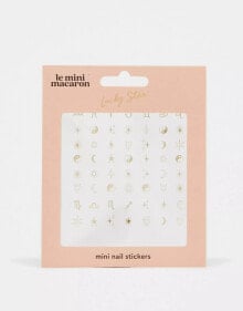 Le Mini Macaron – „Lucky Star“ – Kleine Nagelsticker