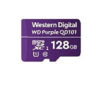 Карты памяти для фото- и видеокамер western Digital WD Purple SC QD101 карта памяти 128 GB MicroSDXC Класс 10 WDD128G1P0C