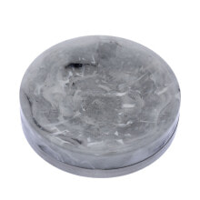 Soap dish Alexandra House Living Grey Acrylic Marble 11 x 2 x 11 cm