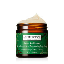 Крем для выравнивания тона кожи Antipodes Manuka Honey ( Hyaluronic Acid Brightening Day Cream) 60 ml