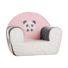 Child's Armchair Panda bear Light Pink 44 x 34 x 53 cm