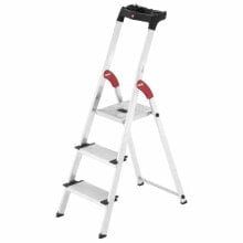 HAILO EasyClix 5_8813-001 3 Steps Aluminum Ladder