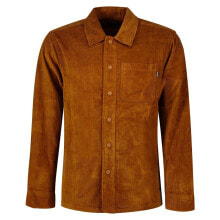 Мужские повседневные рубашки HURLEY Bixby Cord Flannel Long Sleeve Shirt