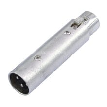 Omnitronic Adapter 3pol XLR(M)/5pol XLR(F)