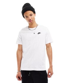 Nike – Club – Schwarzes T-Shirt