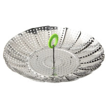 FACKELMANN Stainless Steel Vegetable Steamer Basket 13x24 cm