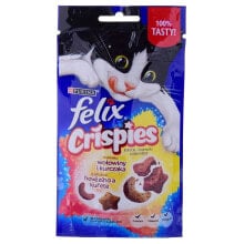 FELIX Crispies Beef Chicken 45g Wet Cat Food