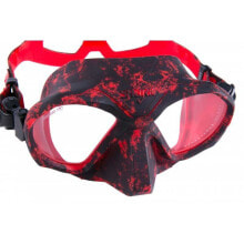 Masks and snorkels for scuba diving