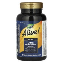 Nature's Way, Alive! Men's Ultra Potency Complete Multivitamin, 150 Tablets