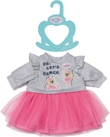 Одежда для кукол BABY born Little Casual Outfit pink Одежда для куклы ,майка и юбка-пачка,830567