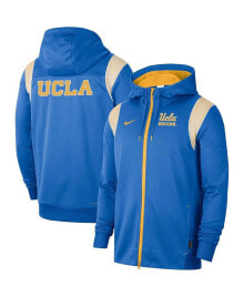 Nike men's Blue UCLA Bruins Sideline Lockup Performance Full-Zip Hoodie Jacket