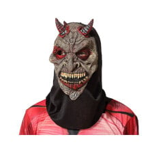 ATOSA Brown Demon Horns Mask