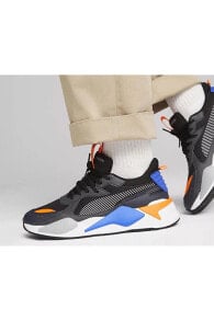 Rs-X Geek Erkek Siyah Sneaker Ayakkabı 39117404 M-1