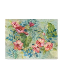 Trademark Global danhui Nai Hibiscus Garden Canvas Art - 37