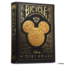 BICYCLE Deck Of Cards Of Disney Mickey Black & Gold Cards Board Game