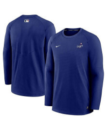 Nike men's Royal Los Angeles Dodgers Authentic Collection Logo Performance Long Sleeve T-shirt