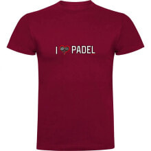 KRUSKIS I Love Padel Short Sleeve T-Shirt