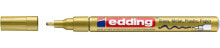 Письменные ручки Edding 4-751-9-053 перманентная маркер Золото Пулевидный наконечник 1 шт