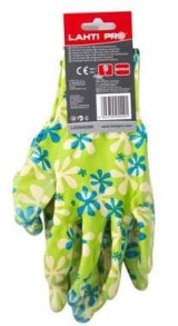 Средства защиты рук lahti Pro Nitrile garden gloves 9 green L220409K
