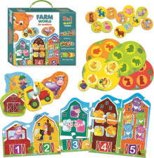 Roter Kafer GRA EDUKACYJNA FARM WORLD FOR TODDLERS RK1310-01