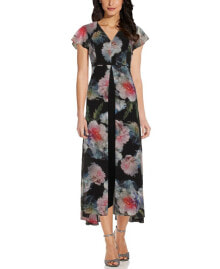 Adrianna Papell floral Print Jumpsuit