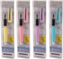 Cresco Go Pen Pastel fountain pen + 6 cartridges