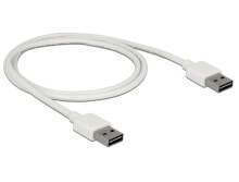 DeLOCK 85193 USB кабель 1 m 2.0 USB A Белый